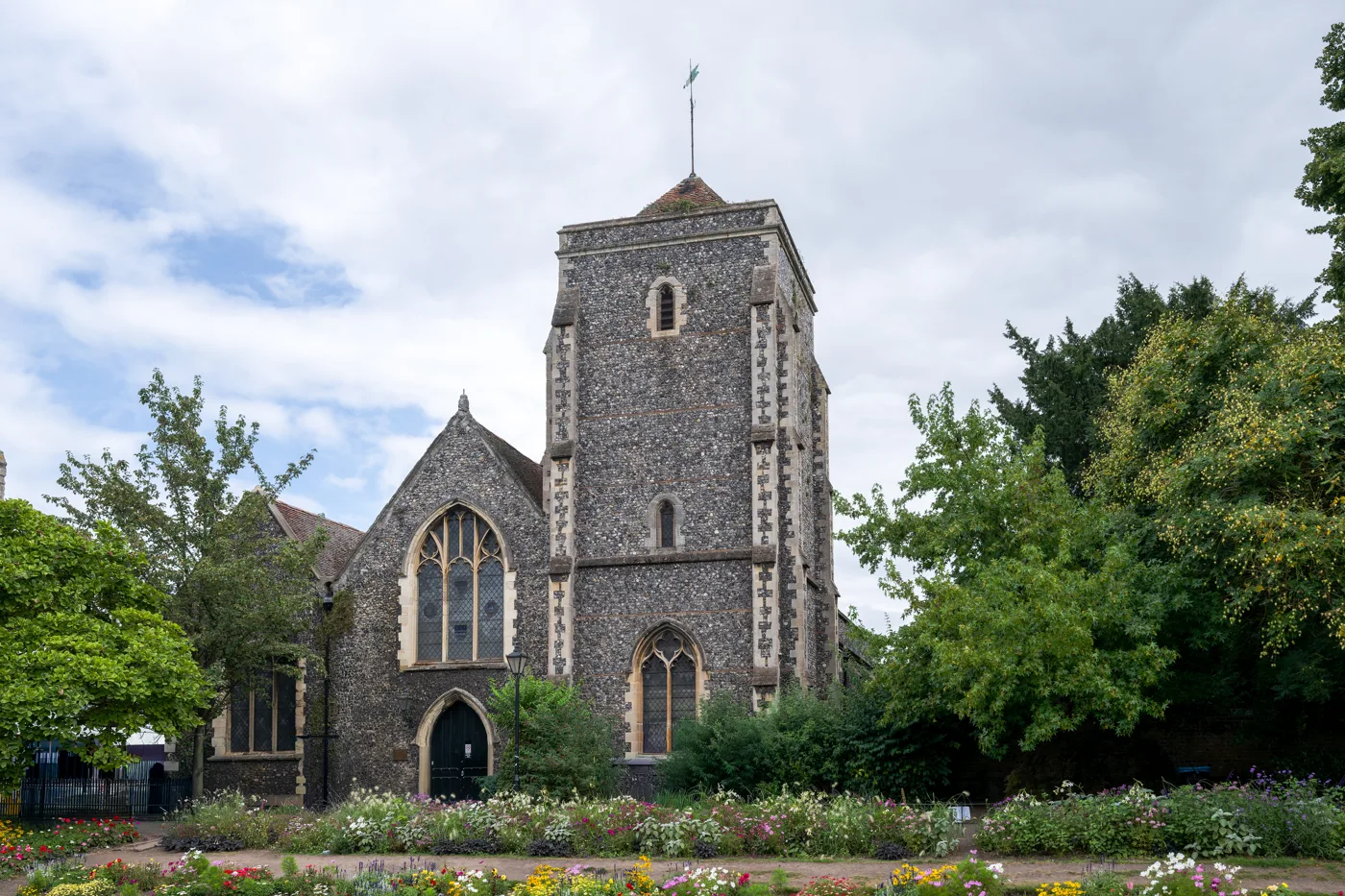 The Guildhall in St Peter's Place, Canterbury, the former Church of the Holy Cross, where the council meets.