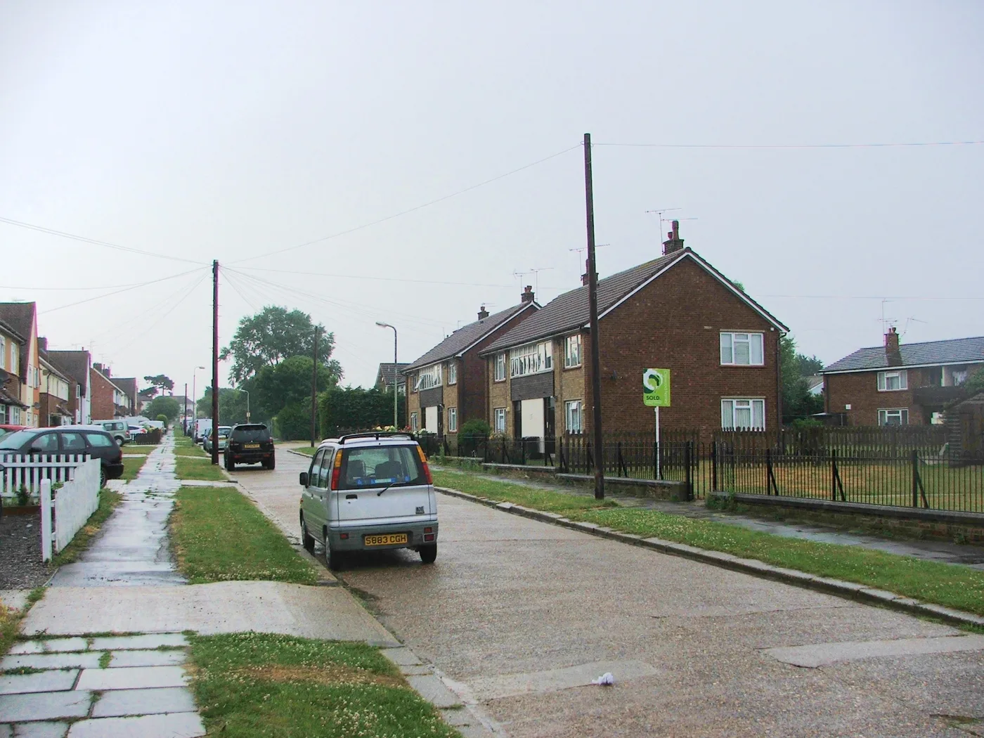 Beaumont Street, Herne Bay, photographed in 2015. Semi-detached homes were the district's fastest-rising type in the year to July, up 4 per cent. The photo is a general street view and does not relate to any particular sale.
